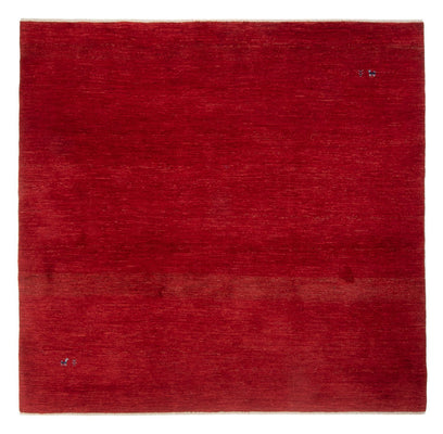 Gabbeh Teppich - Perser quadratisch  - 216 x 207 cm - rot
