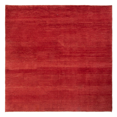 Gabbeh Teppich - Perser quadratisch  - 210 x 210 cm - rot
