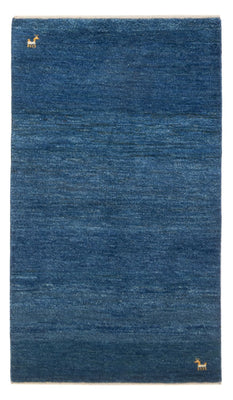 Gabbeh Teppich - Perser - 140 x 72 cm - seeblau