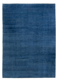 Gabbeh Teppich - Perser - 352 x 252 cm - seeblau