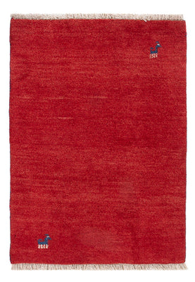 Gabbeh Teppich - Perser - 84 x 60 cm - rot
