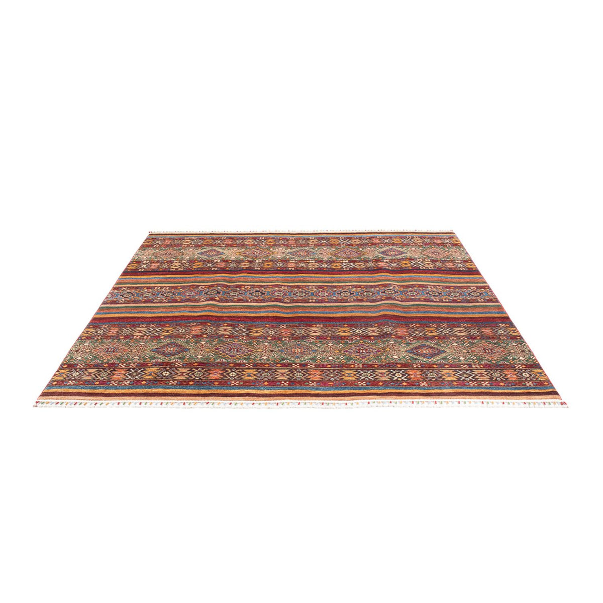 Ziegler Teppich - Shal quadratisch  - 200 x 190 cm - mehrfarbig