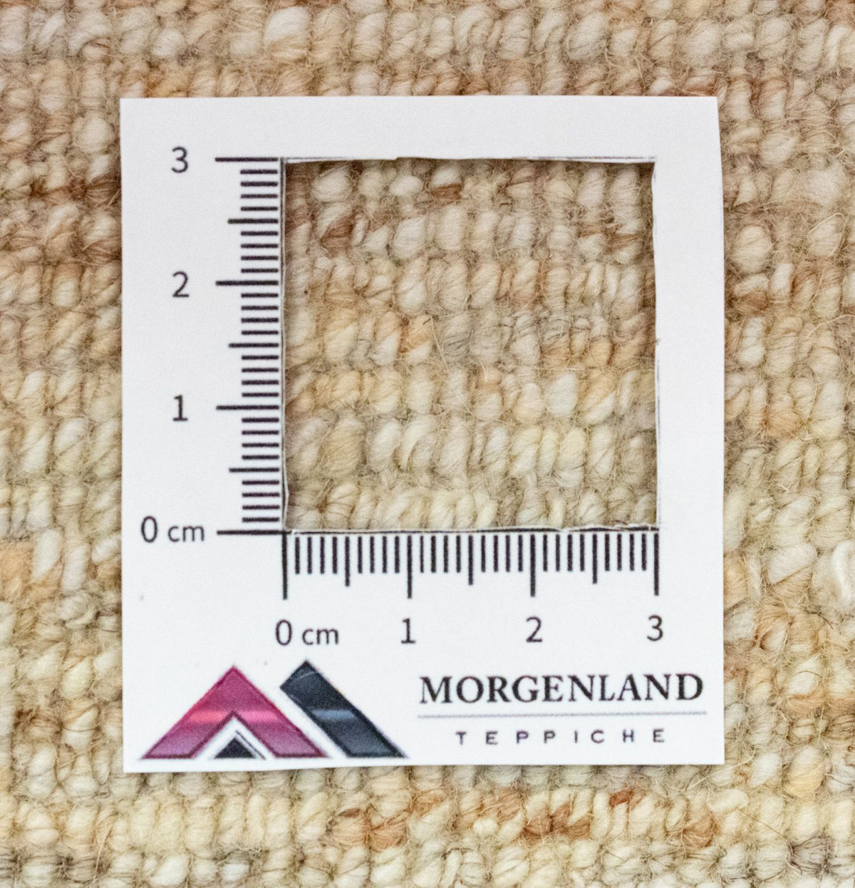 Gabbeh Teppich - Perser 60 x 40 cm - beige