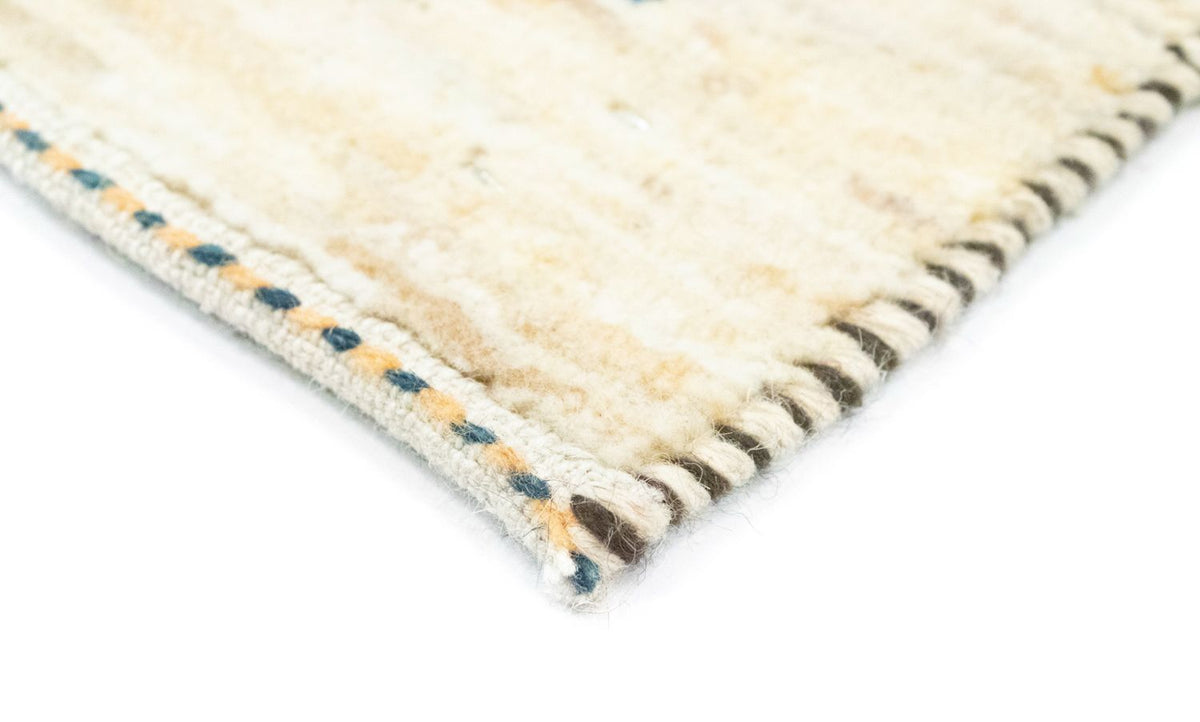Gabbeh Teppich - Perser 60 x 40 cm - beige