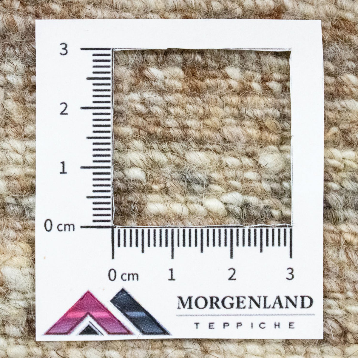 Gabbeh Teppich - Perser 60 x 40 cm - beige