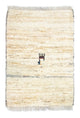 Gabbeh Teppich - Perser 60 x 40 cm - beige