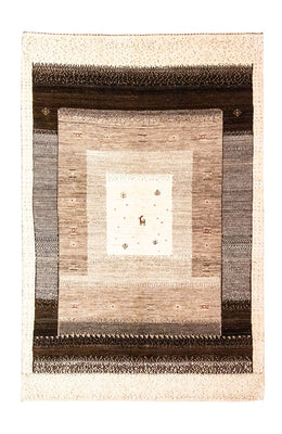 Gabbeh Teppich - Loribaft Perser 248 x 162 cm - beige