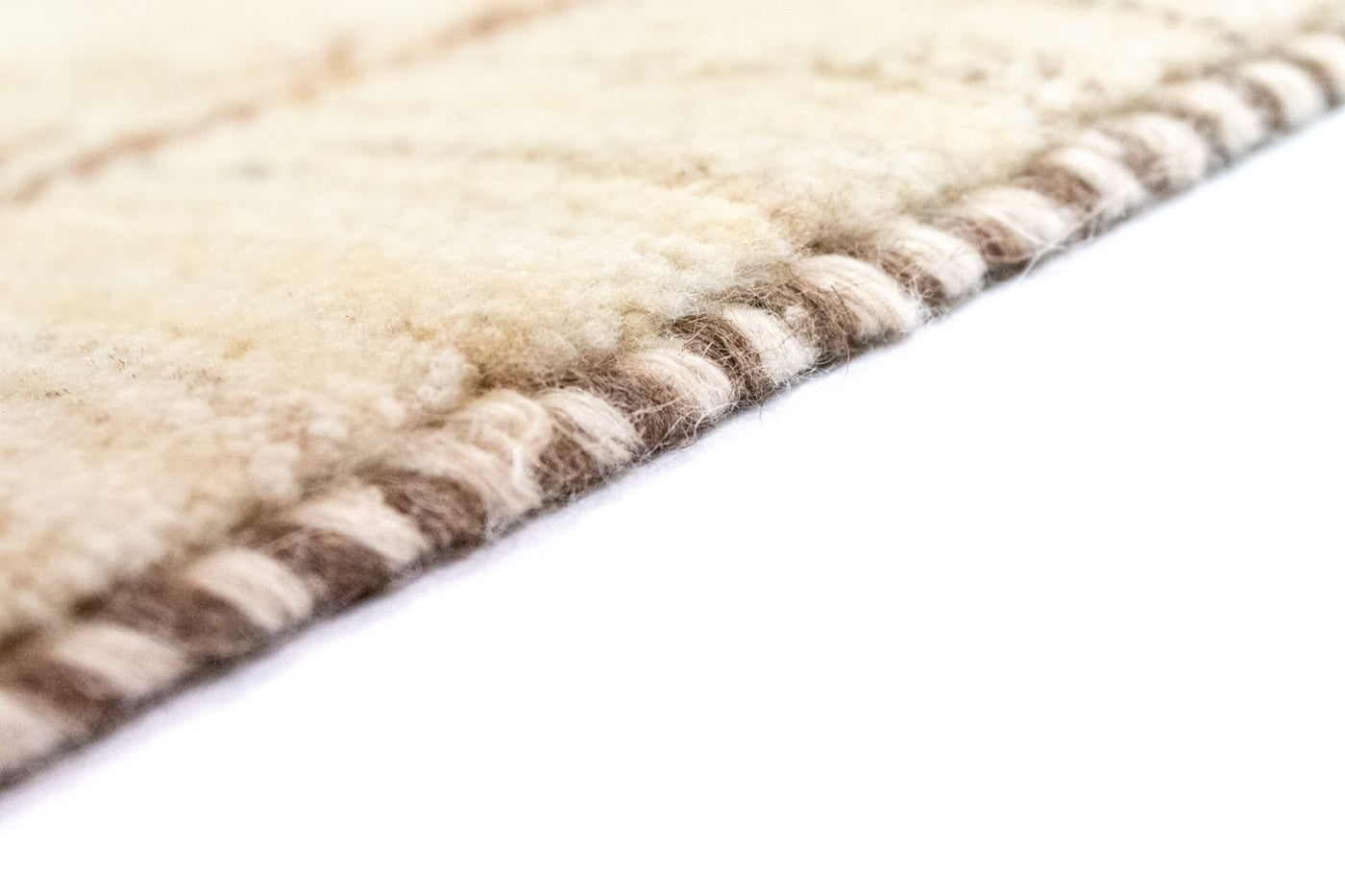 Gabbeh Teppich - Loribaft Perser 275 x 195 cm - beige