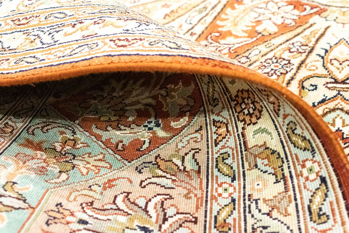 Seidenteppich - Kaschmir Seide 270 x 185 cm Teppich Wohnzimmer