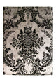 Designer Teppich 241 x 172 cm - schwarz