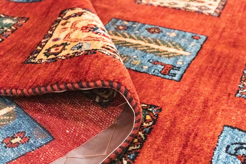 Perserteppich - Nomadic 244 x 158 cm - rot