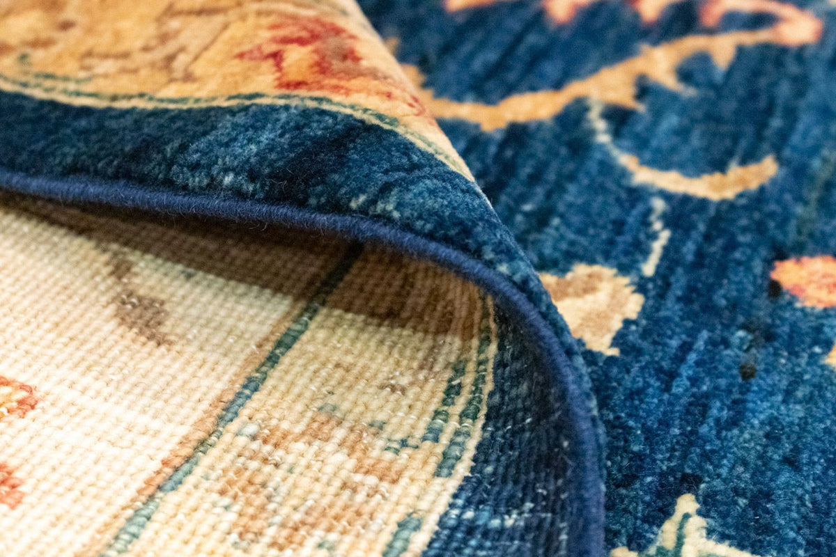 Ziegler Teppich 253 x 178 cm - blau