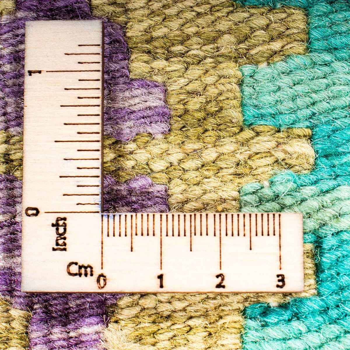 Kelim Teppich - Splash 115 x 92 cm