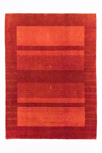 Gabbeh Teppich - Loribaft Softy 239 x 175 cm - rot