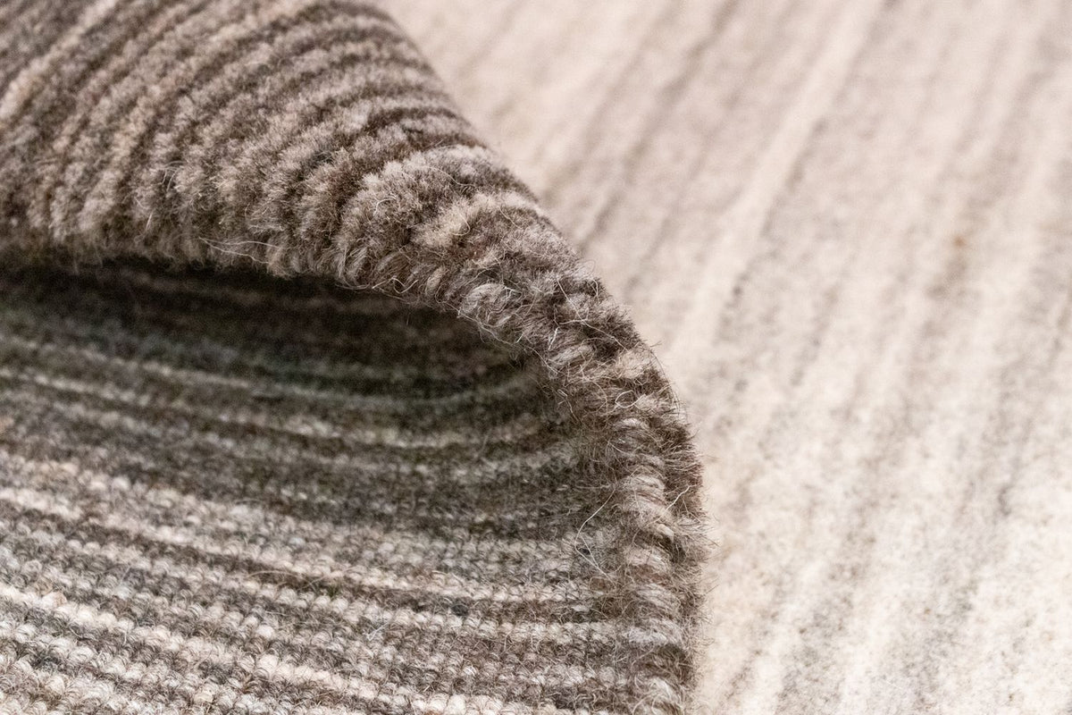 Gabbeh Teppich - Loribaft Softy 241 x 176 cm - beige