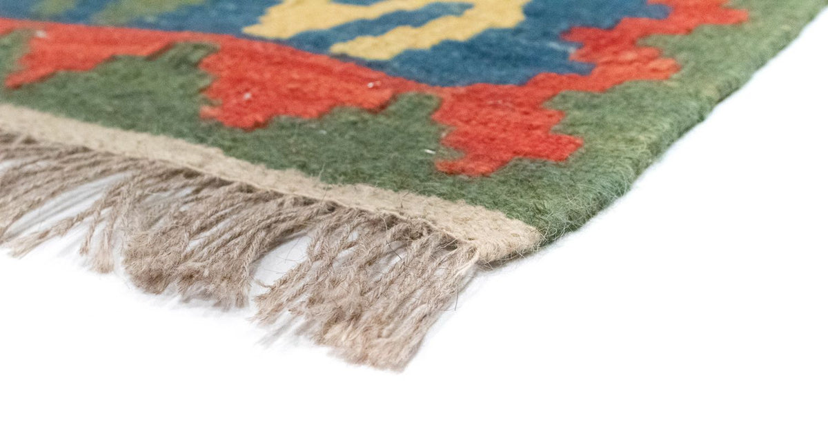 Kelim Teppich - Splash 330 x 257 cm - beige