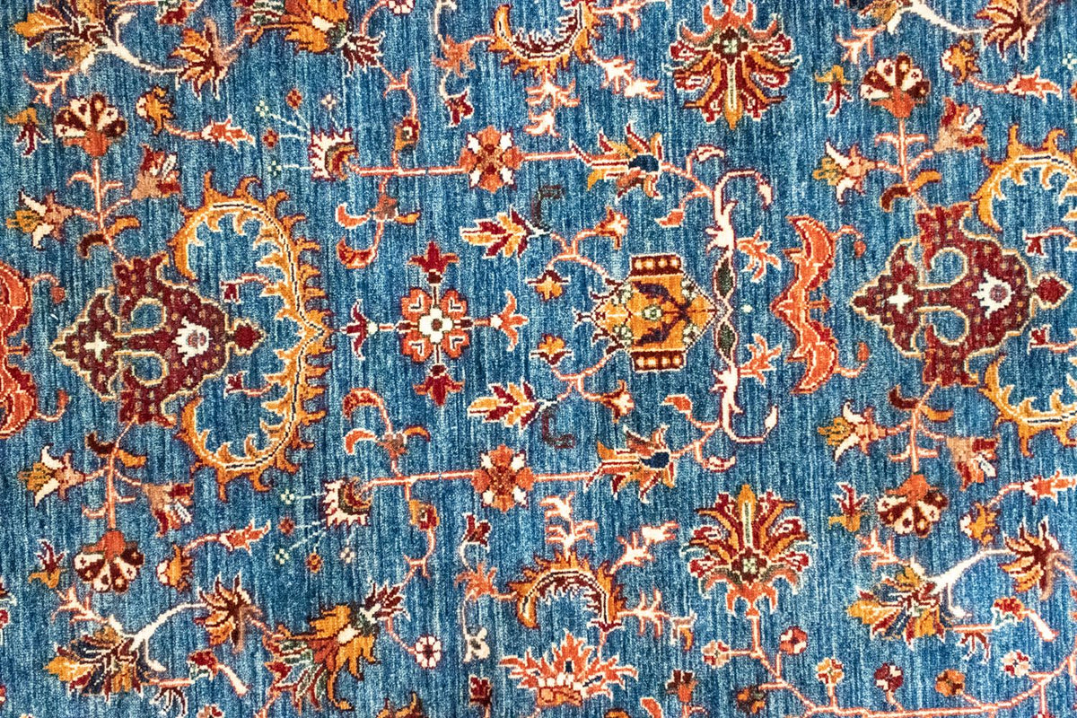 Ziegler Teppich - Ariana 241 x 175 cm - hellblau