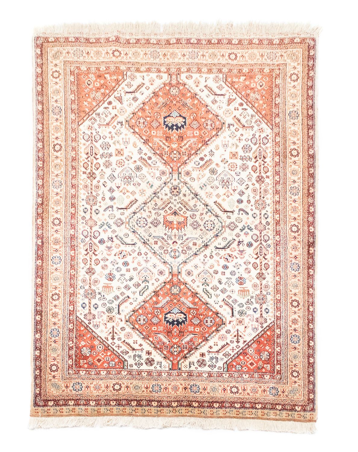 Perserteppich - Nomadic 203 x 145 cm - beige
