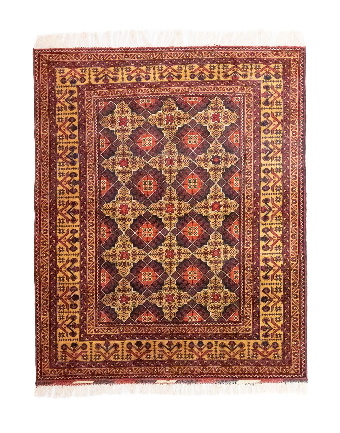 Afghan Teppich 195 x 153 cm