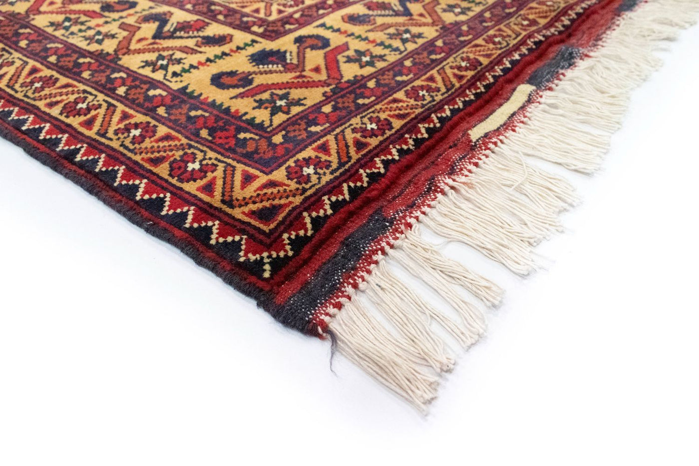 Afghan Teppich 195x153cm - Orientteppich