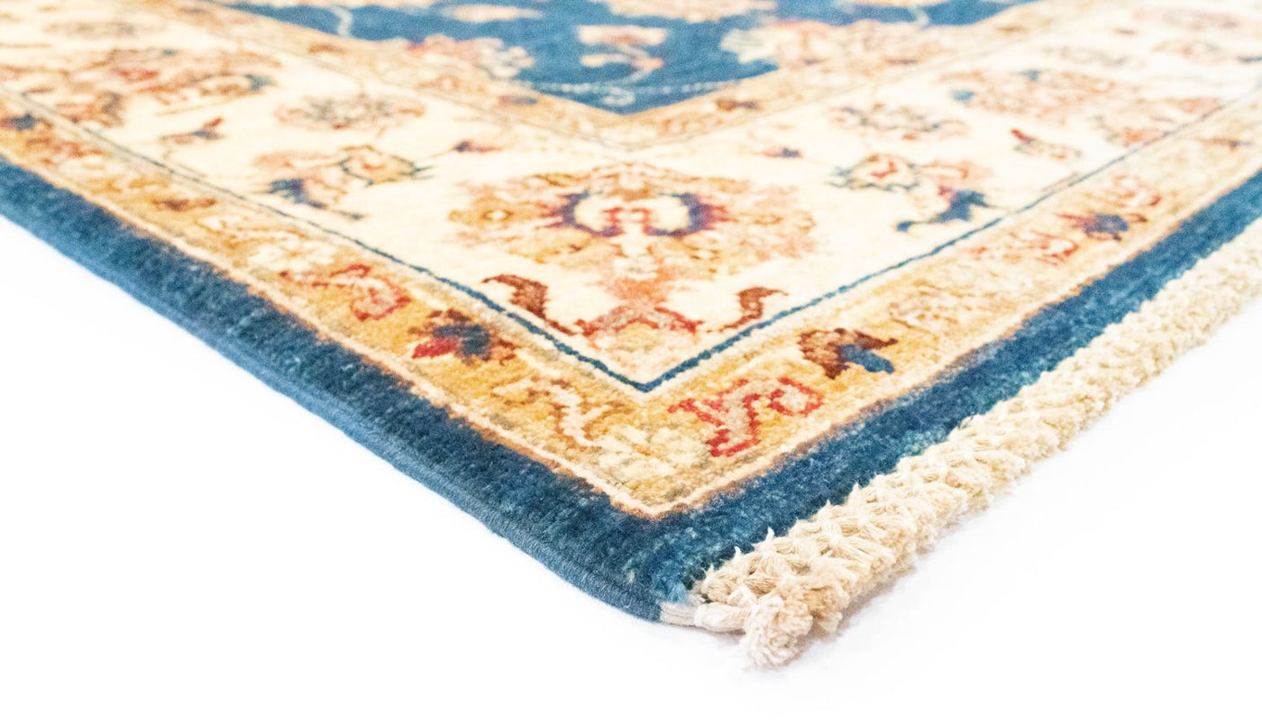 Ziegler Teppich 209 x 152 cm - blau