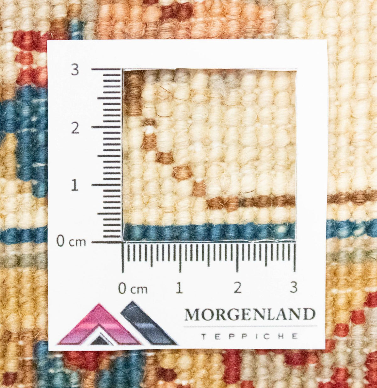 Ziegler Teppich 209 x 152 cm - blau