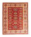 Kazak Teppich 158x199cm - Orientteppich - Rechteckig / Rot / 158 x 199 cm Rechteckig