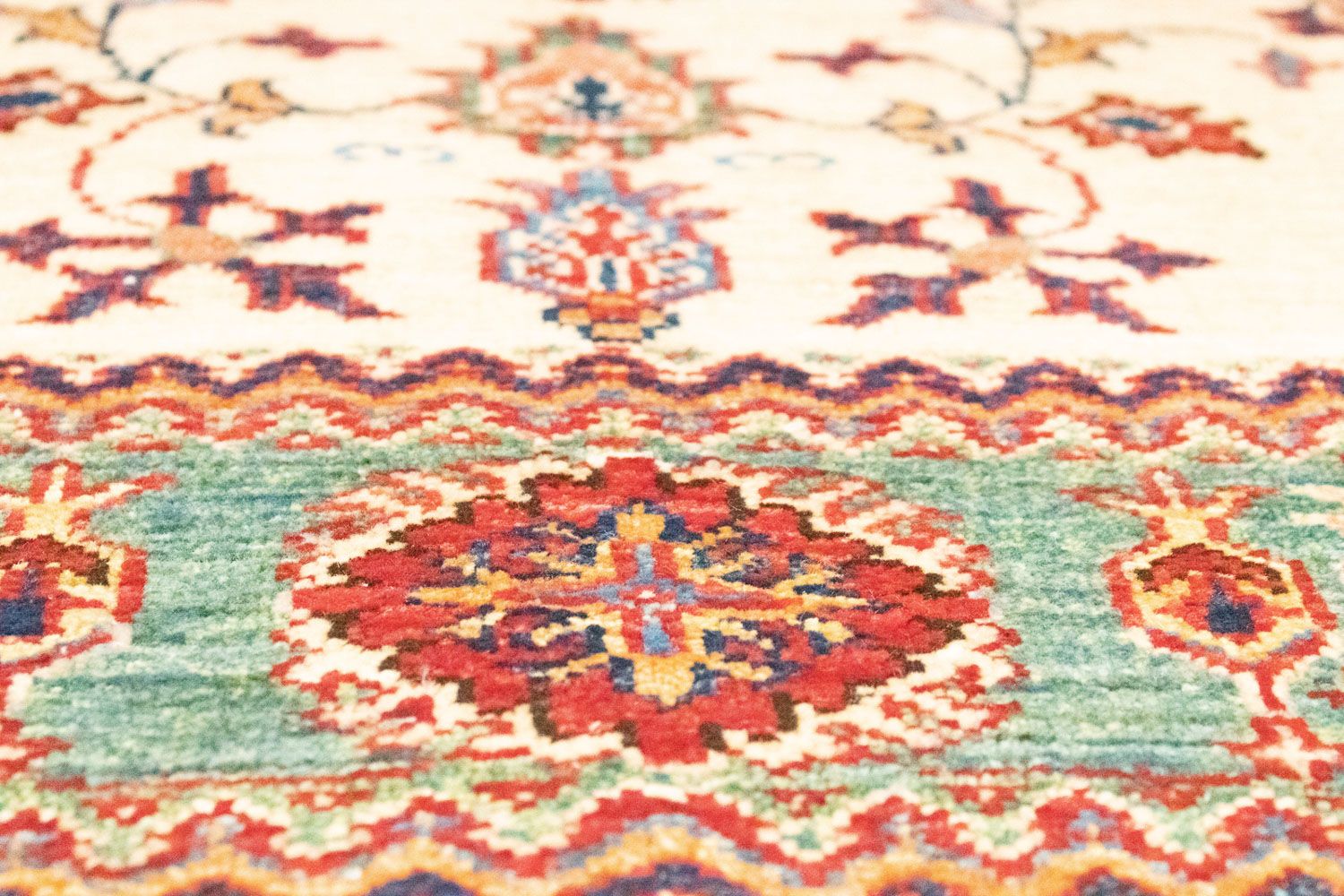 Ziegler Teppich - Kazak 188 x 117 cm - beige