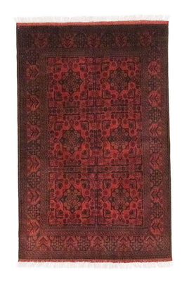 Afghan Teppich - Kunduz 197 x 126 cm - rot