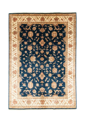 Ziegler Teppich 352 x 247 cm - blau