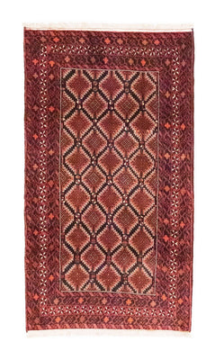 Belutsch Teppich 185 x 102 cm - rot