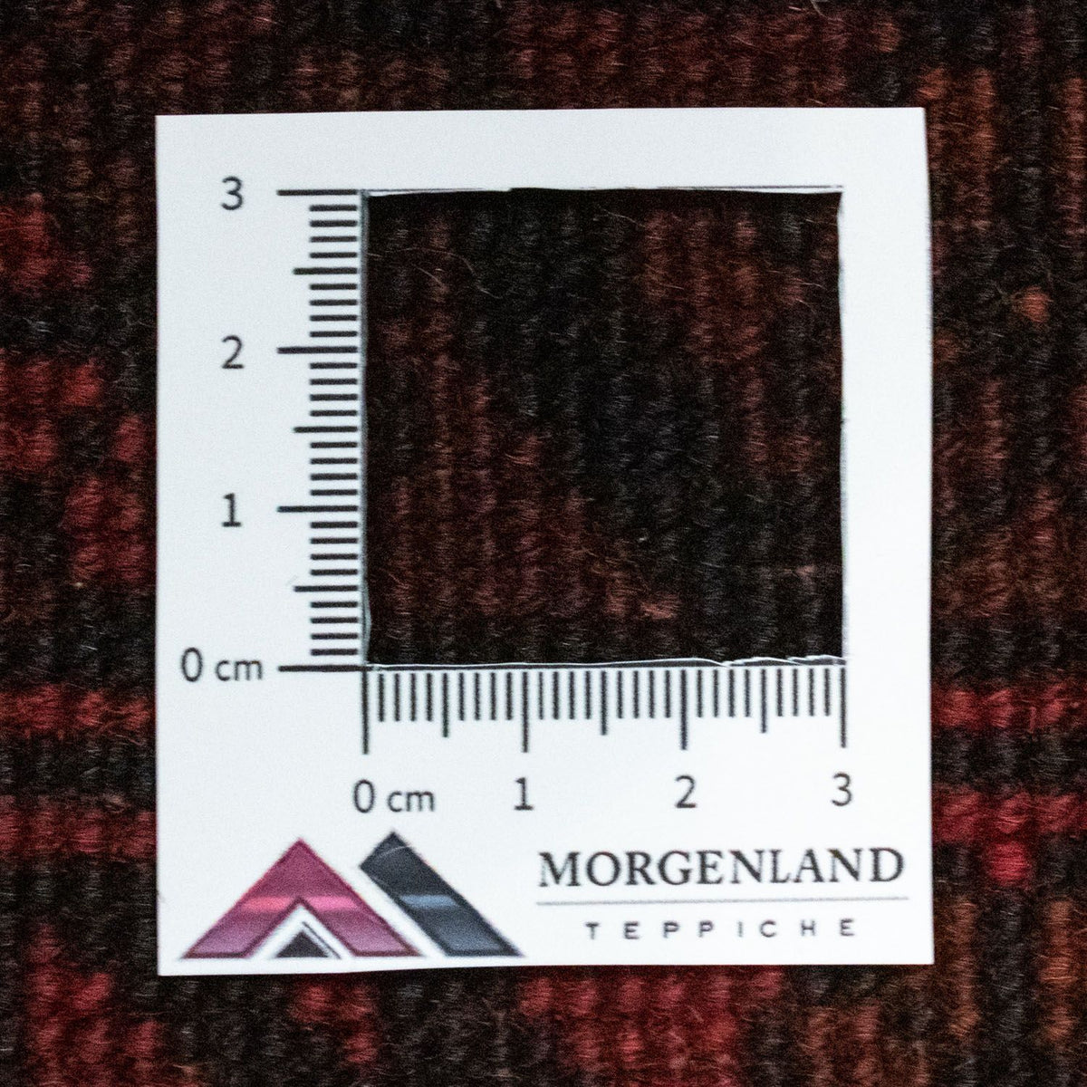 Afghan Teppich - Kunduz 149 x 103 cm - rot