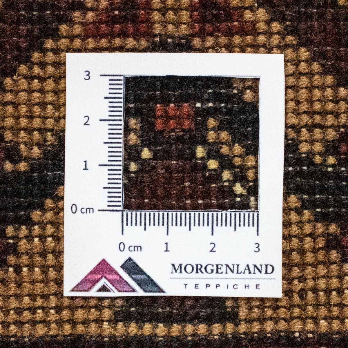 Afghan Teppich 150 x 100 cm - gelb