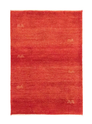 Gabbeh Teppich - Perser 144 x 101 cm - rot