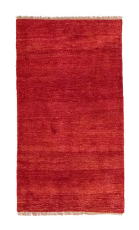 Gabbeh Teppich - Perser 141 x 75 cm - rot