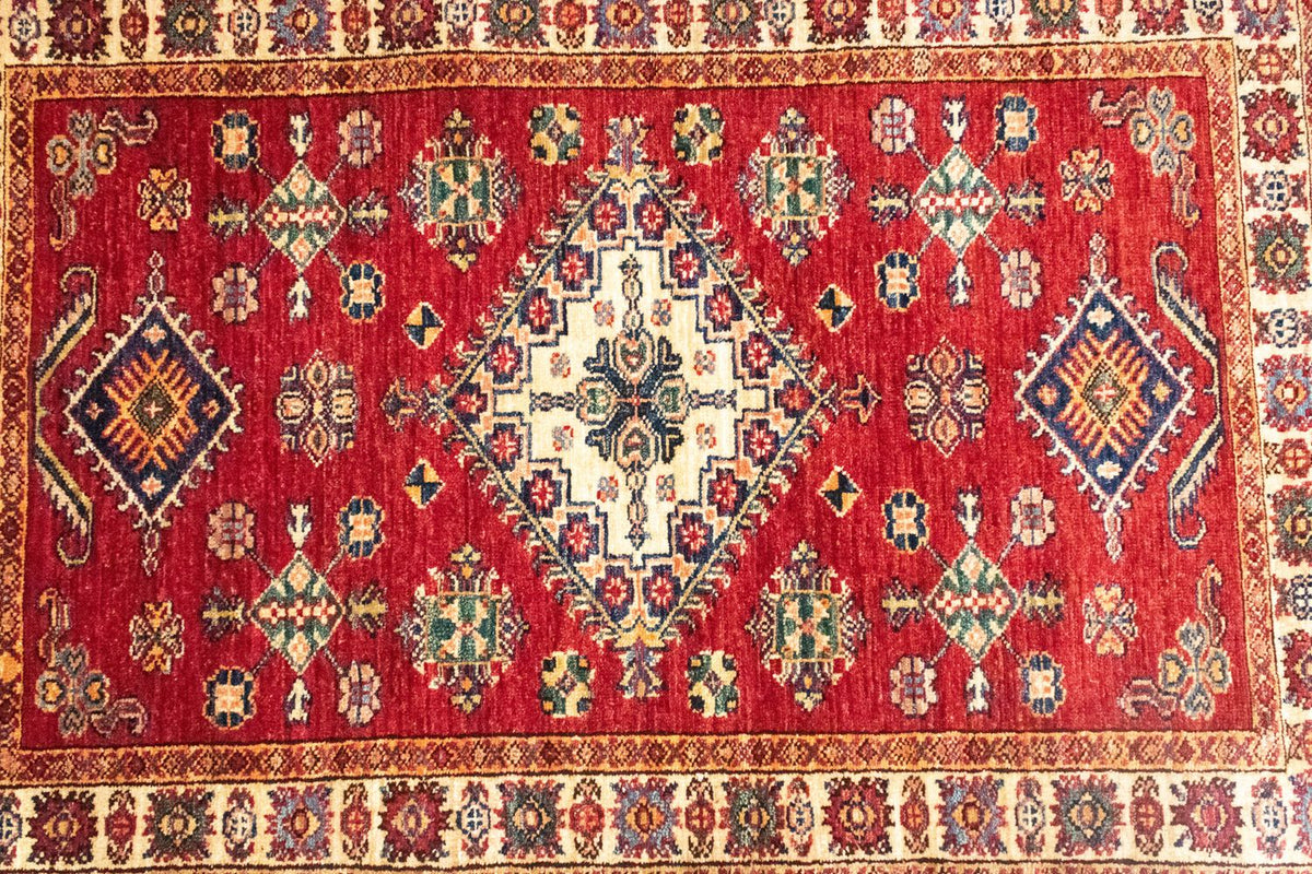 Ziegler Teppich - Kazak 126 x 87 cm - rot