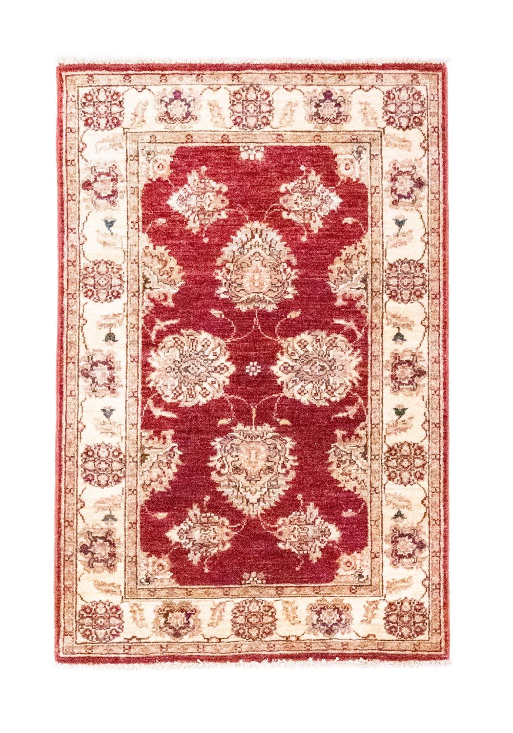 Ziegler Teppich 123 x 80 cm - rot