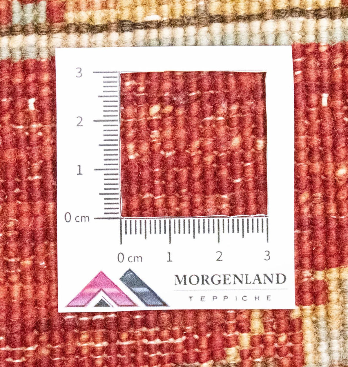 Ziegler Teppich 123 x 80 cm - rot