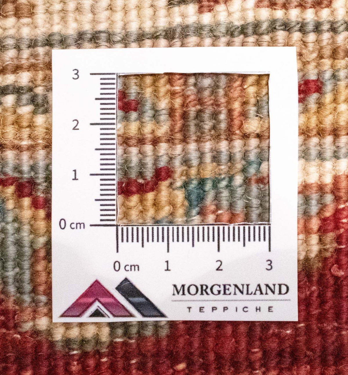 Ziegler Teppich 123 x 84 cm - rot