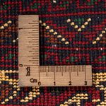 Afghan Teppich 145 x 93 cm - dunkelrot