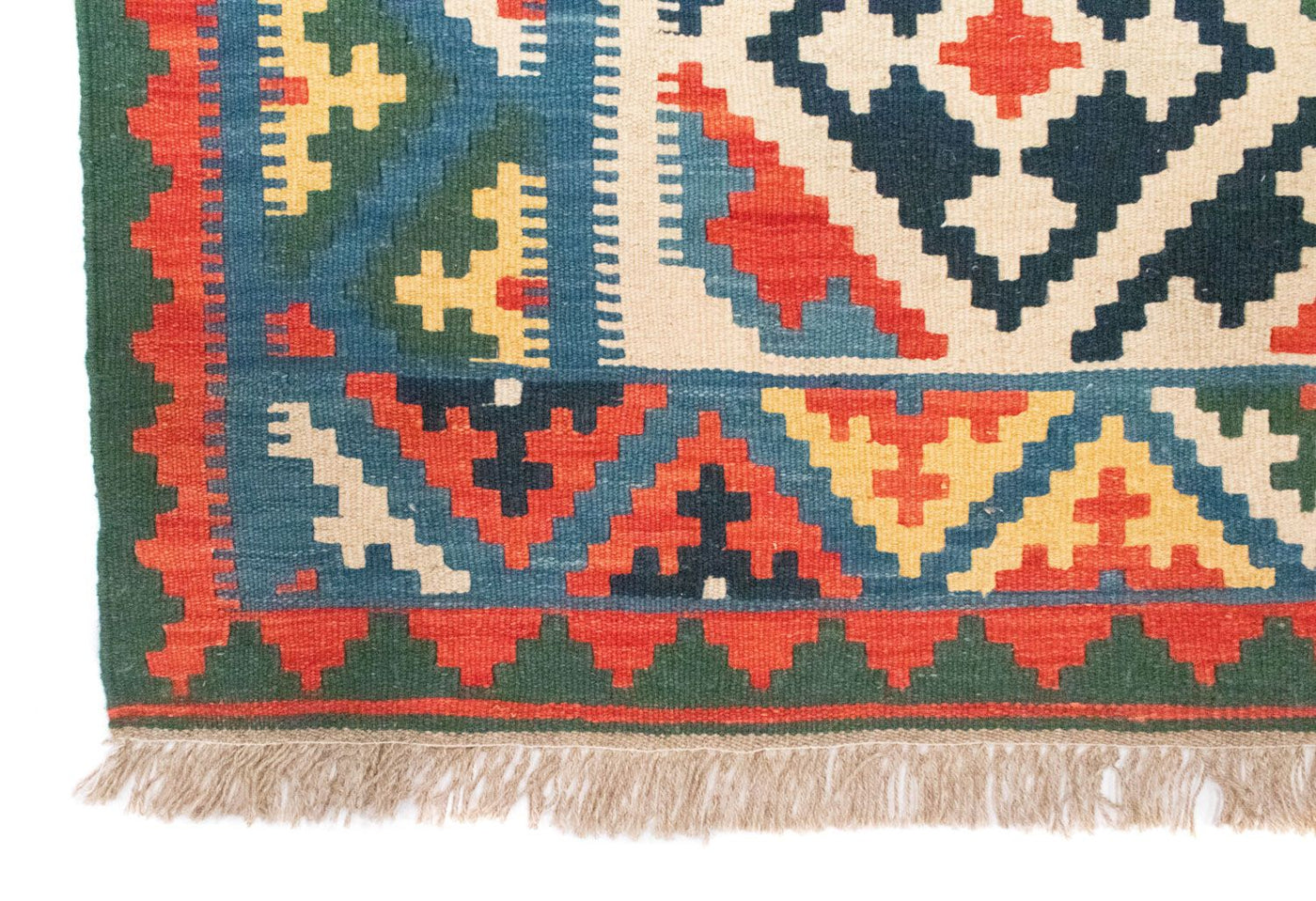 Kelim Fars Teppich 200x147cm