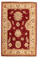 Ziegler Teppich 119 x 84 cm - dunkelrot