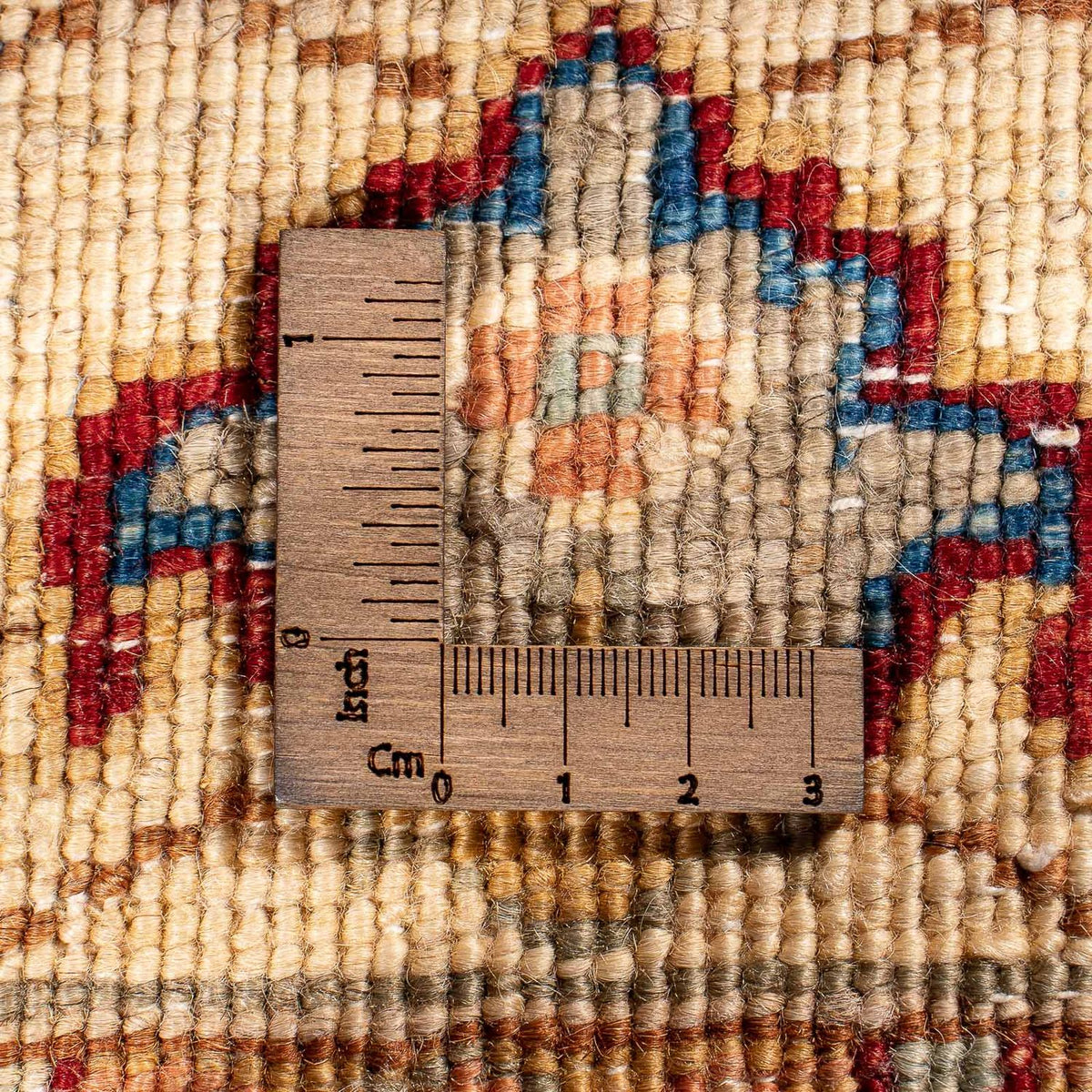 Ziegler Teppich 119 x 84 cm - dunkelrot