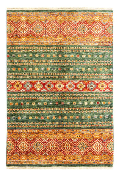 Shal Teppich 123x186cm - Orientteppich - grün