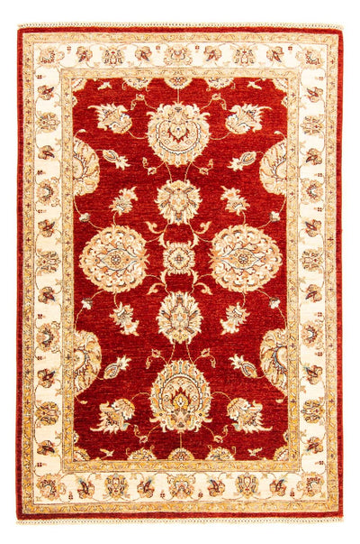 Ziegler Teppich 125x193cm - Orientteppich - dunkelrot