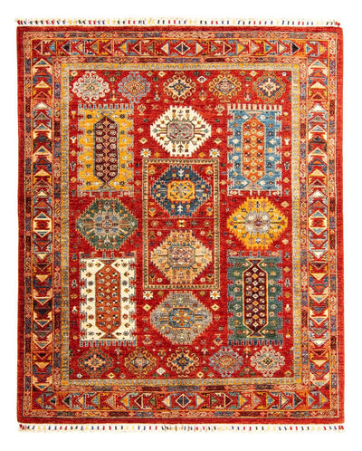 Ariana Teppich 158x195cm - Orientteppich - dunkelrot