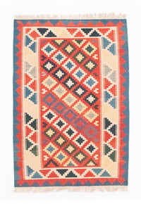 Kelim Teppich - Splash 150 x 100 cm