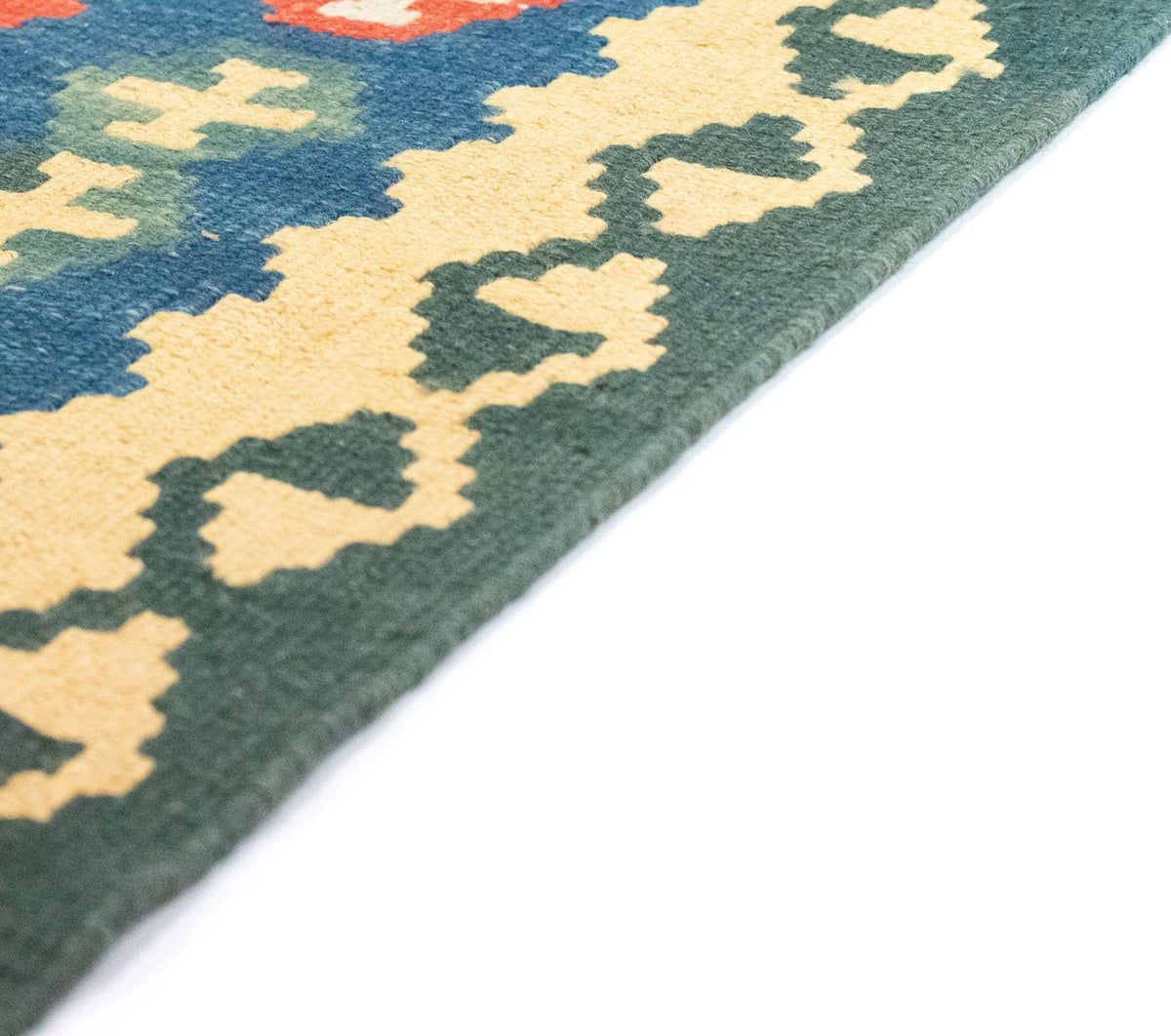 Kelim Teppich - Splash 158 x 105 cm - rot