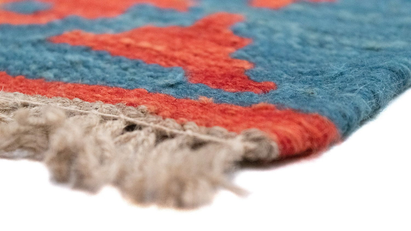 Kelim Teppich - Splash 152 x 103 cm - rot