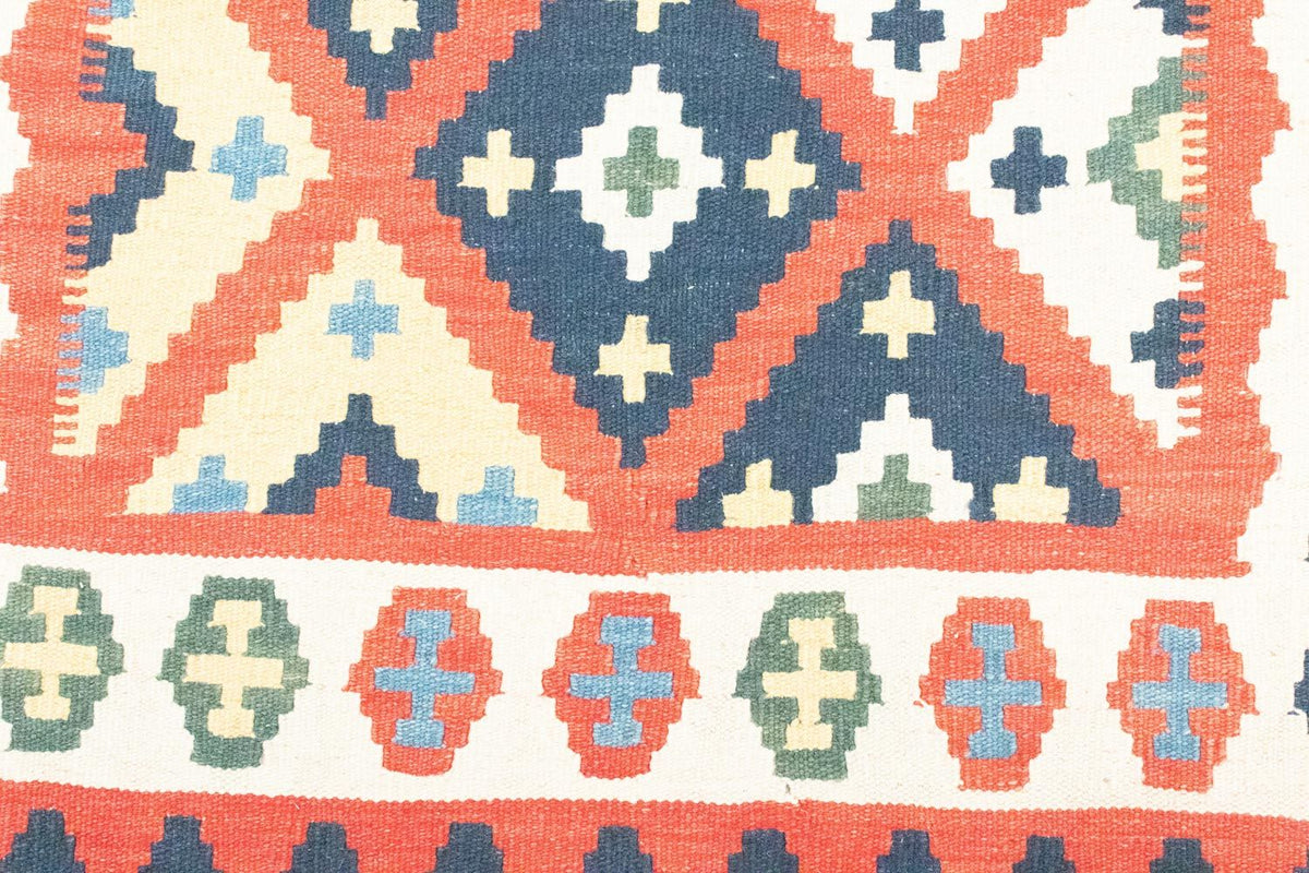 Kelim Teppich - Splash 153 x 103 cm - rot